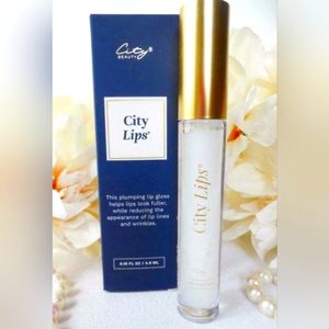 New Stock NWT City Beauty Clear Lip Plumper Hydrating Gloss